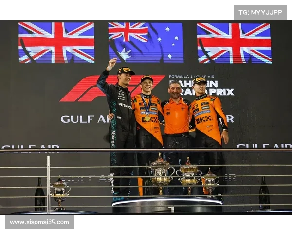 F1皮亚斯特里赛后的夺冠喜悦